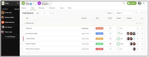 nTaskmanager - প্রজেক্ট ম্যানেজমেন্ট অনলাইন টুল