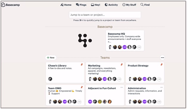 Basecamp﻿ - প্রজেক্ট ম্যানেজমেন্ট অনলাইন টুল